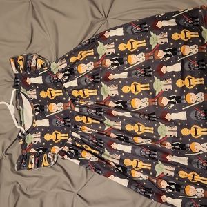 Girls 5-6T Star Wars "silky" dress